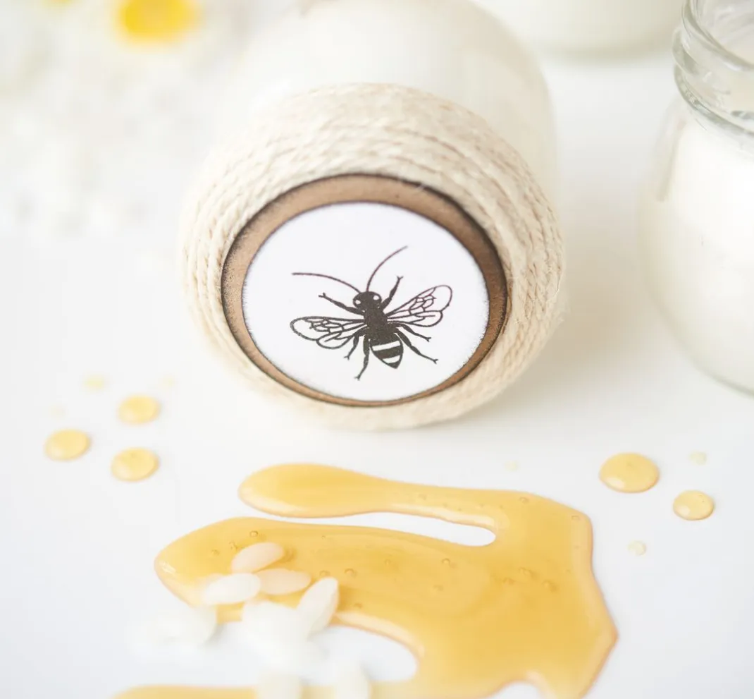 GLOREX Naturkosmetik|Kerzen Gestalten>100 % reine weiße Bienenwachs Pastillen