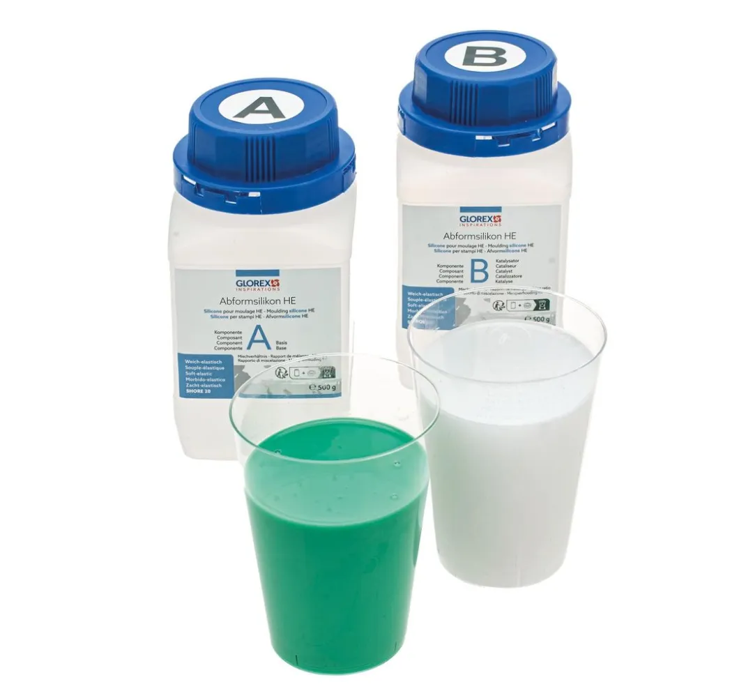 GLOREX Formenbau|Weiteres>Abformsilikon HE