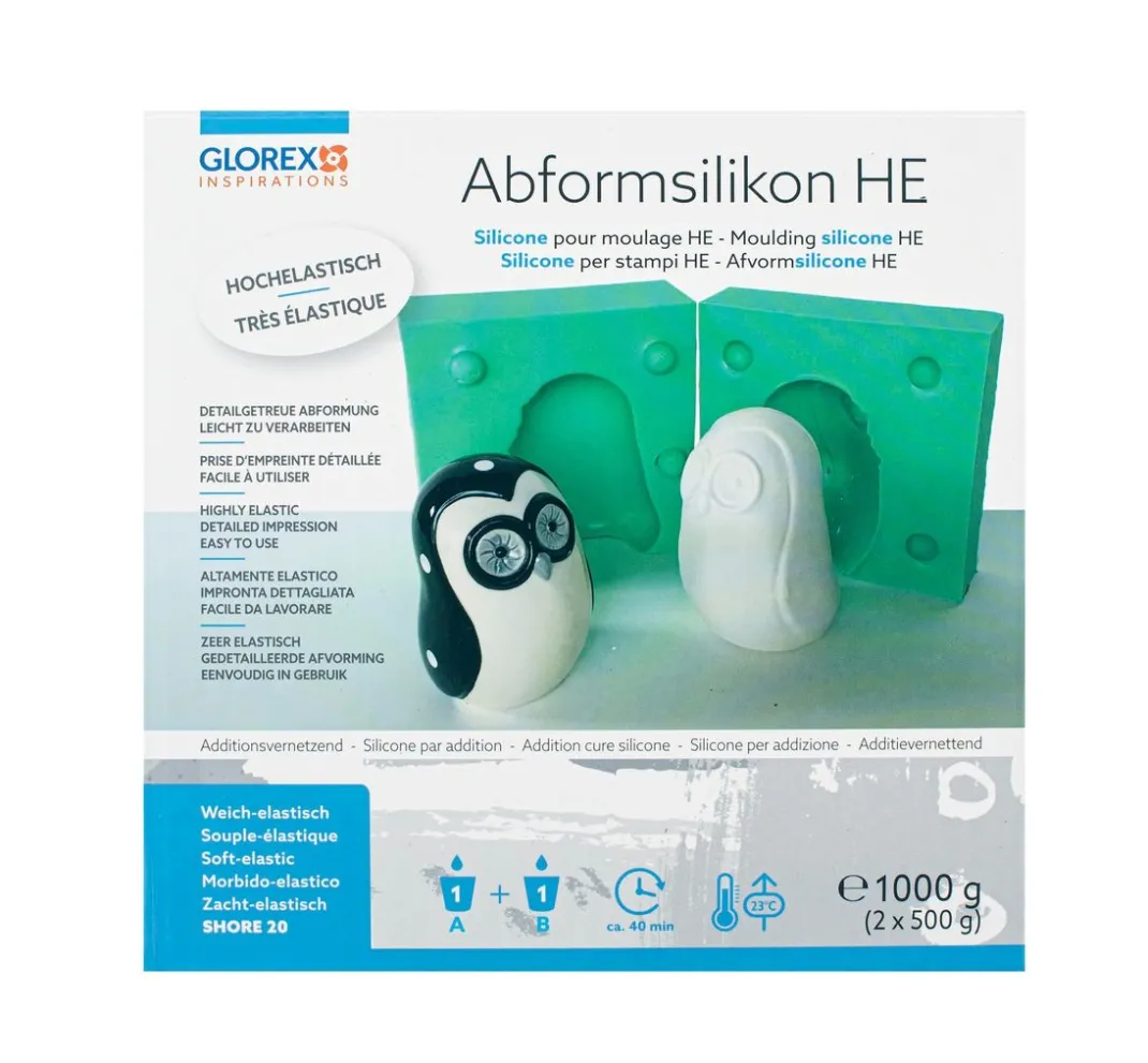 GLOREX Formenbau|Weiteres>Abformsilikon HE