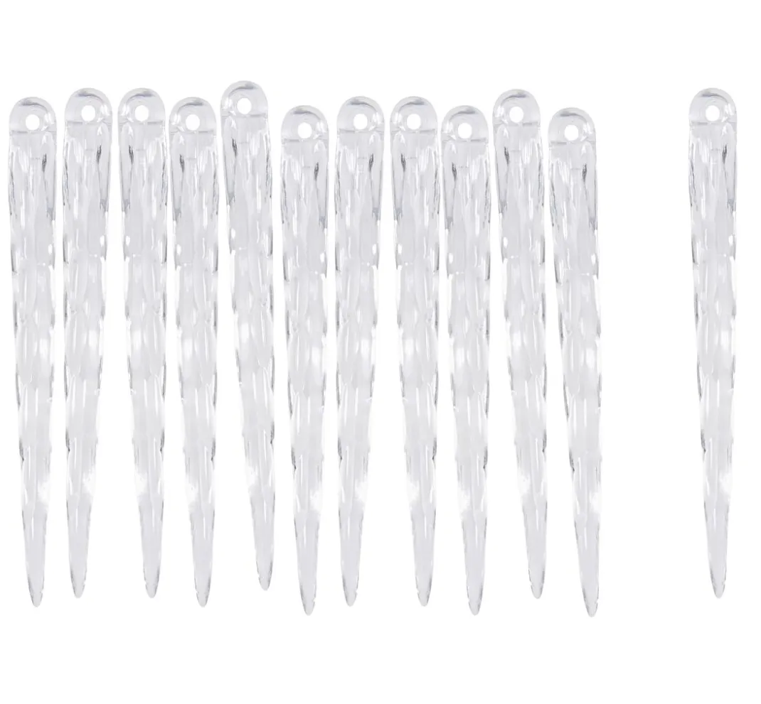 ohne Marke Acrylformen>Acrylform "Eiszapfen", 12 Stück
