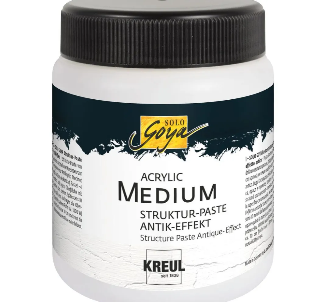 Kreul Künstler Strukturpasten|Malen & Zeichnen>Acrylic Medium Struktur-Paste Antik-Effekt