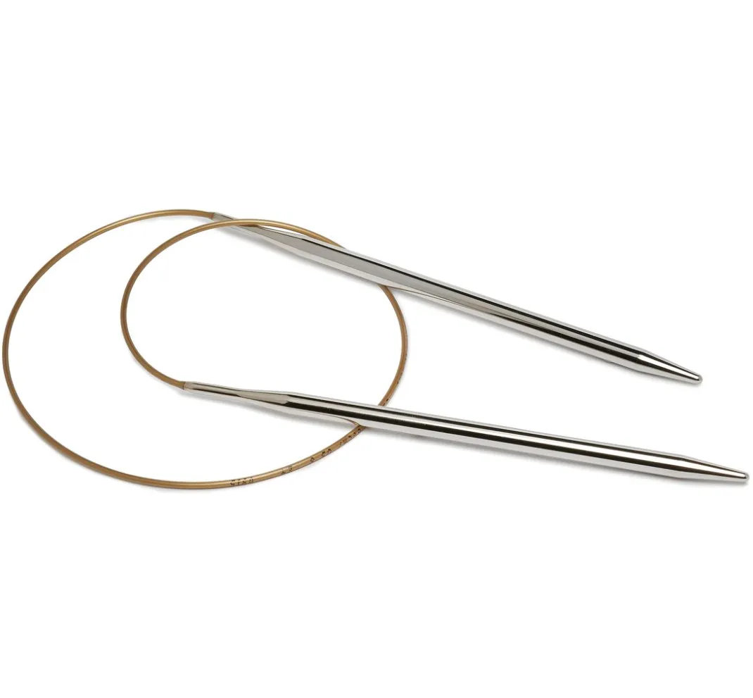 addi Rundstricknadeln|Stricken>Rundstricknadel, Metall, 60 cm