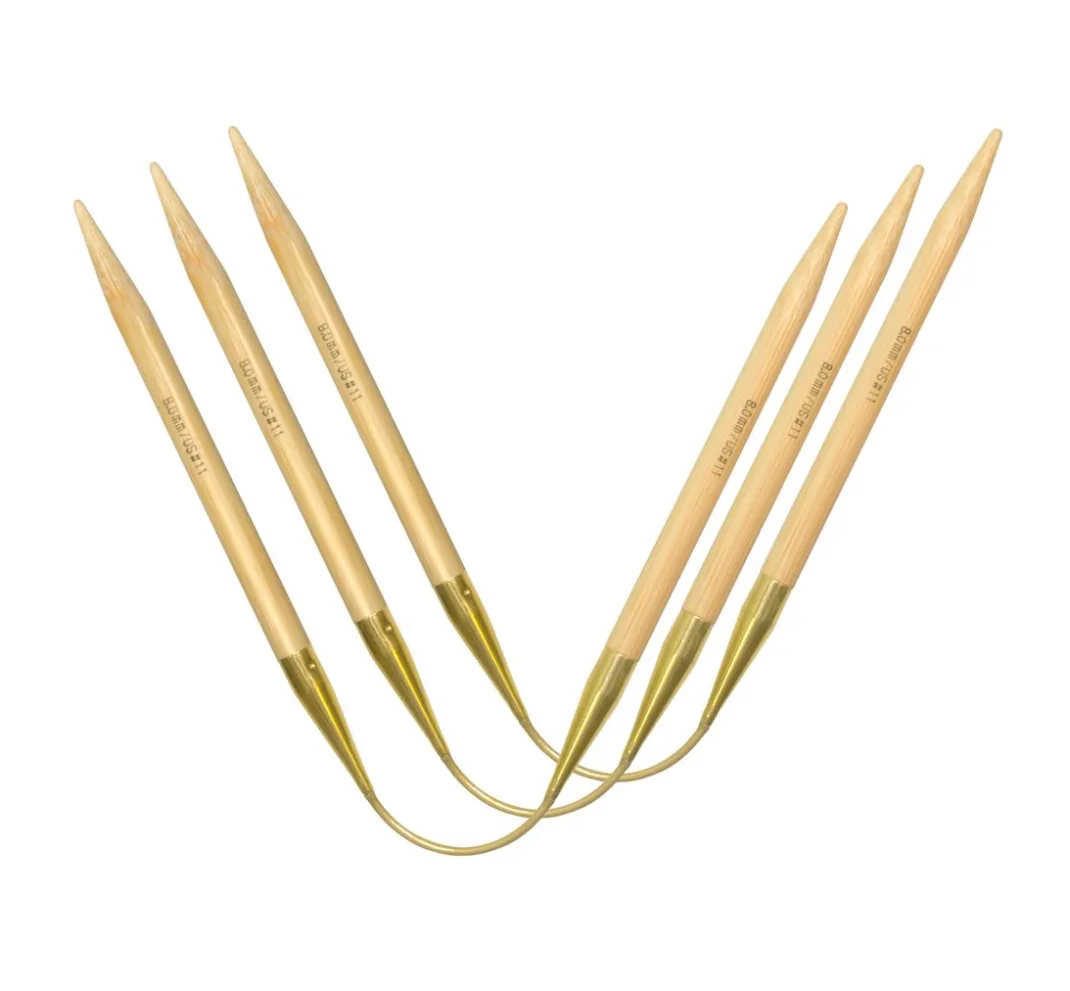 addi Rundstricknadeln|Nadelspiel>Strumpfstricknadeln CraSyTrio BAMBOO LONG