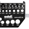 addi Strickzubehör|Stricken>Dimension Nadelmaß mit Messer