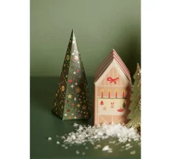 Rico Design Tüten & Anhänger|Tüten & Anhänger>Adventskalender Bastelset "Weihnachtsmarkt"