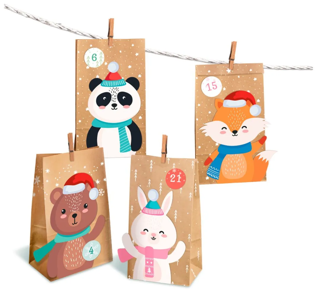 URSUS Tüten & Anhänger|Tüten & Anhänger>Adventskalender-Set