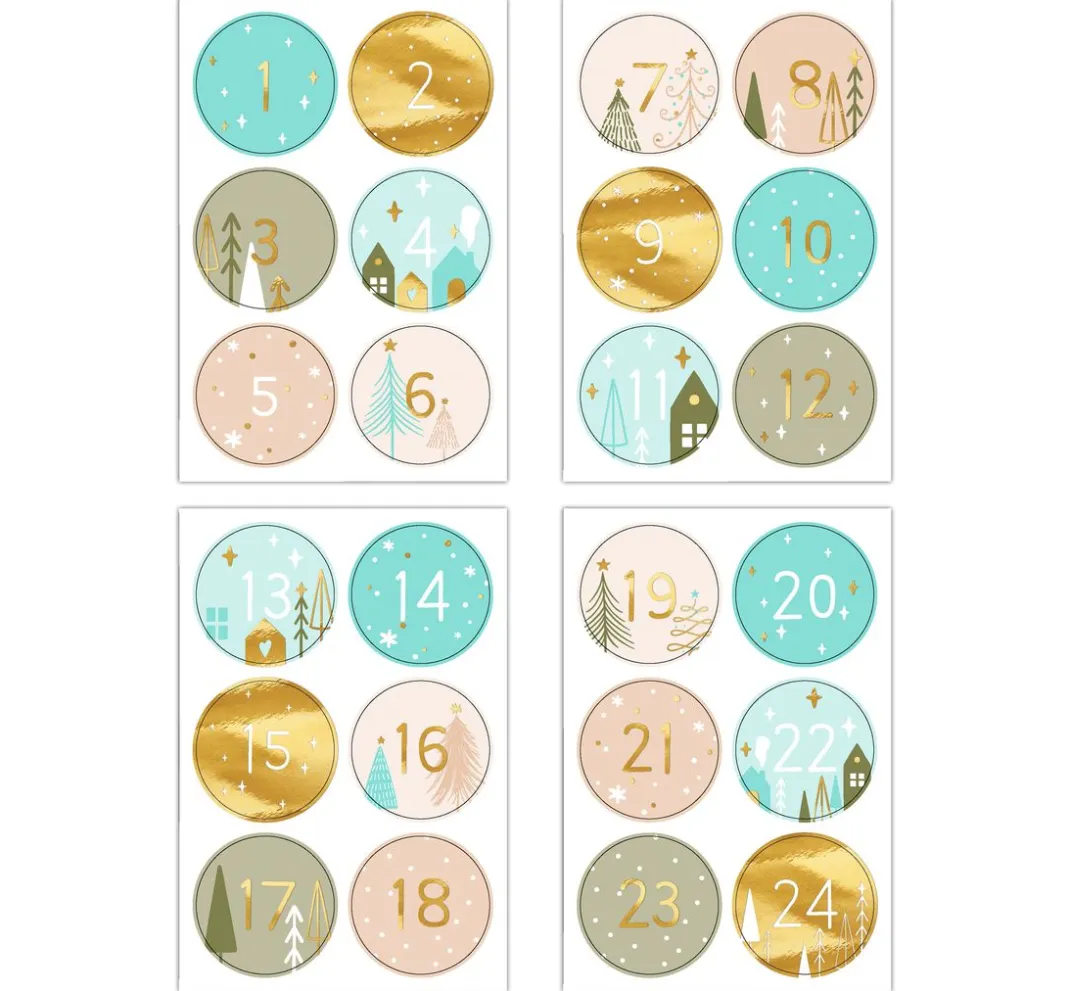 URSUS Tüten & Anhänger|Tüten & Anhänger>Adventskalender-Set