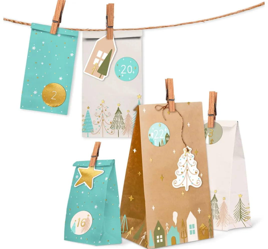 URSUS Tüten & Anhänger|Tüten & Anhänger>Adventskalender-Set