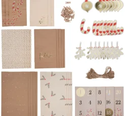 folia Adventskalender|Papier-Bastelsets>Adventskalender-Set "Falala"