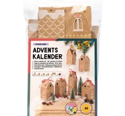 folia Adventskalender>Adventskalender-Set "Lebkuchenhaus"