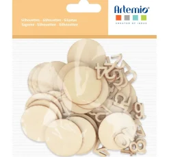 Artemio Adventskalender|Streuteile>Adventszahlen "Numbers & Circles"