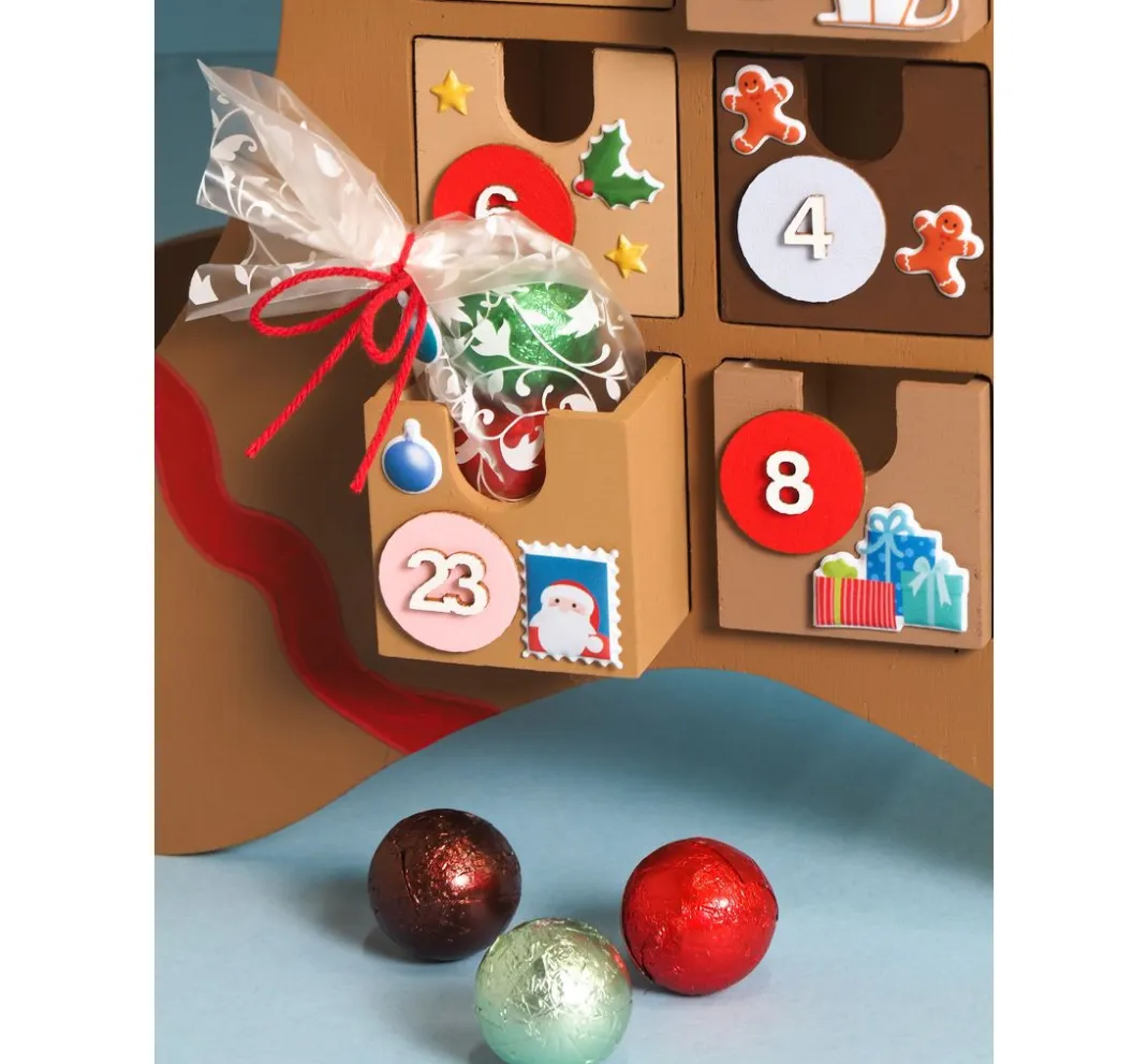 Artemio Adventskalender|Streuteile>Adventszahlen "Numbers & Circles"