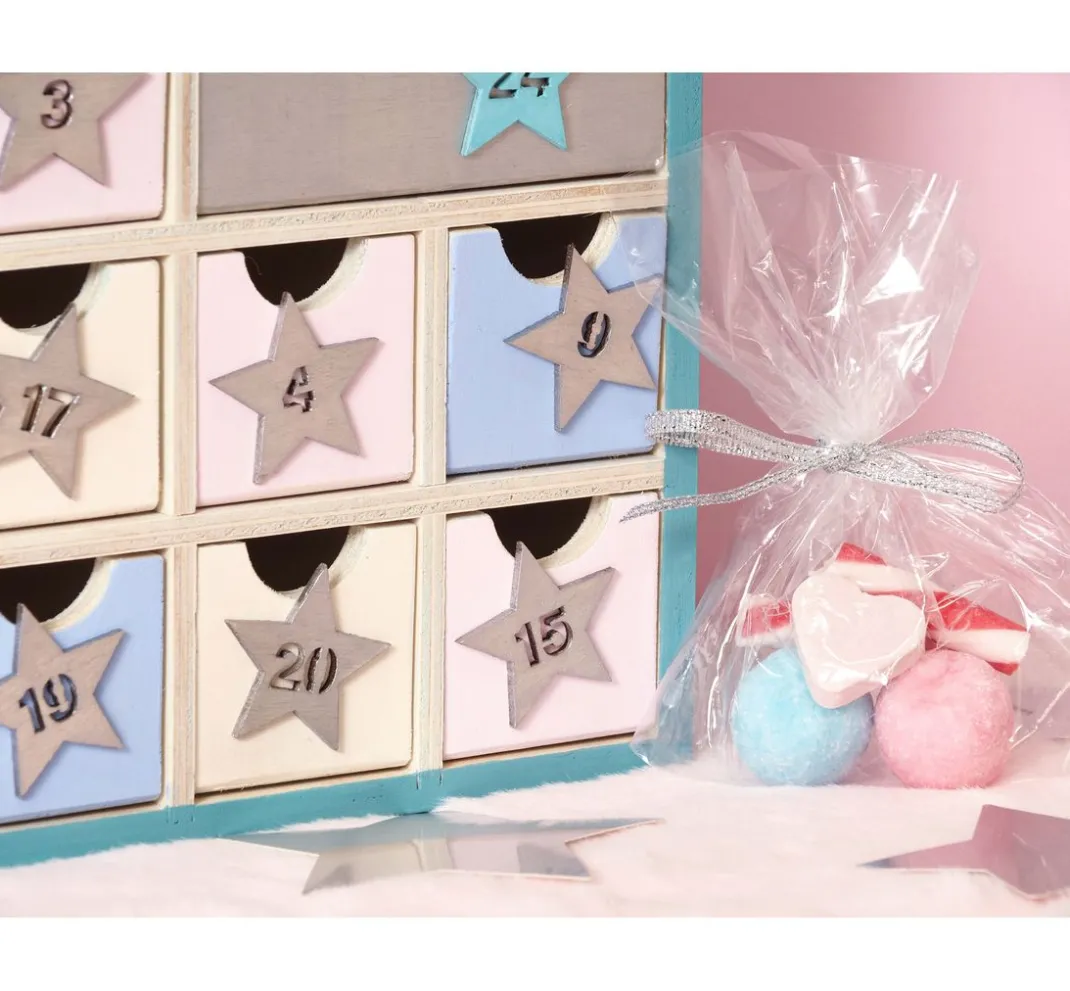 Artemio Adventskalender|Streuteile>Adventszahlen "Sterne"