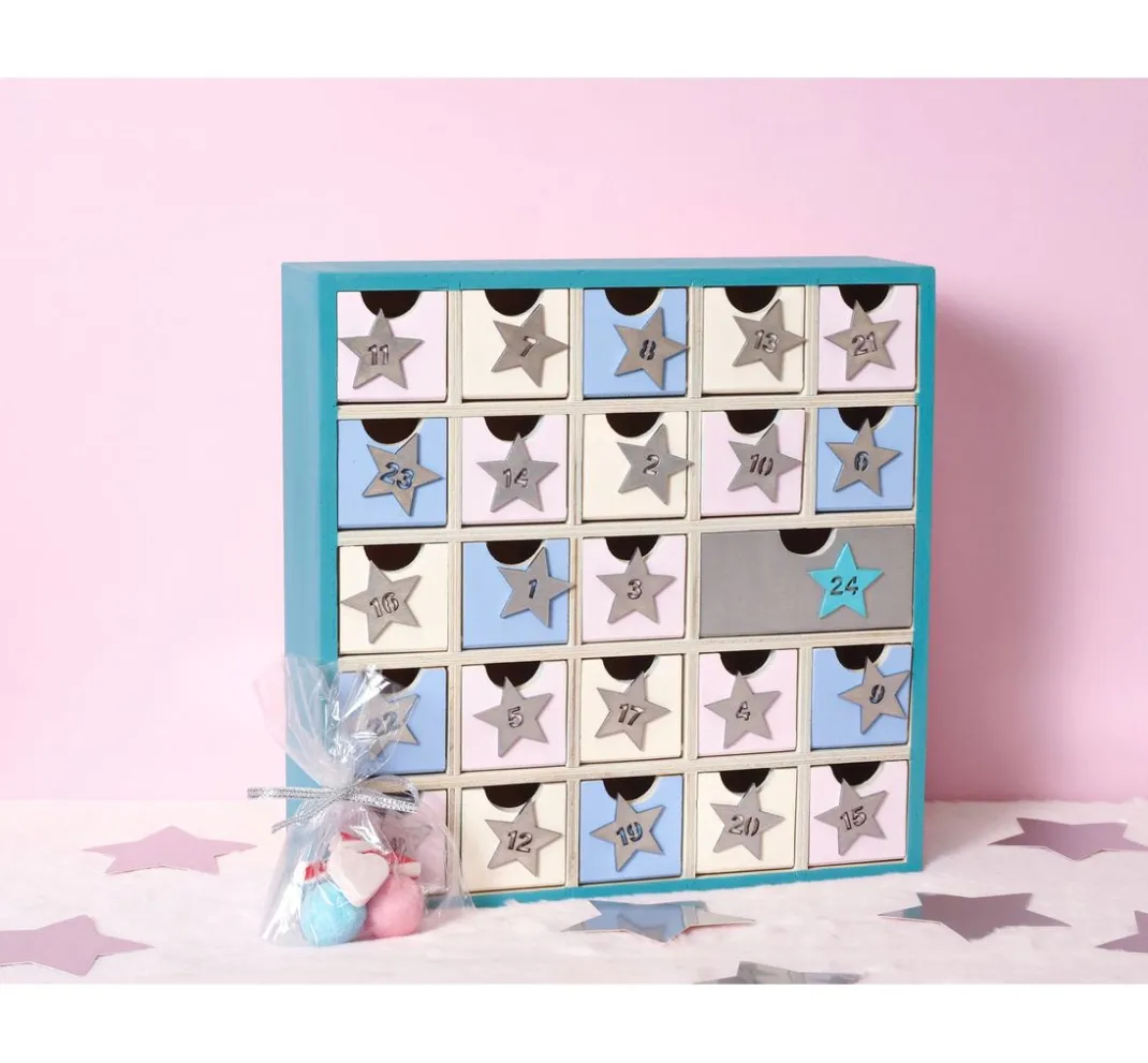 Artemio Adventskalender|Streuteile>Adventszahlen "Sterne"