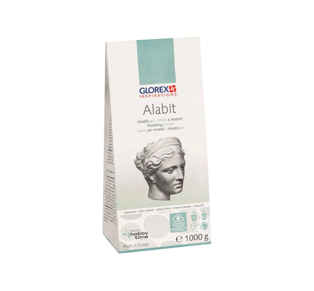 GLOREX Gießmasse>Alabit Modellgips