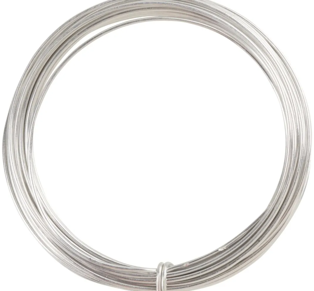 VBS Draht & Garn|Deko-Zubehör>Alu-Draht, 1mm, 3m, silber