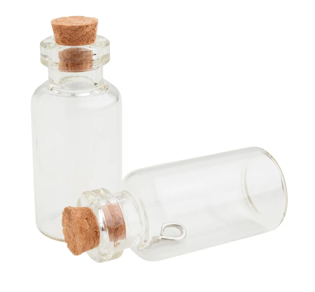 UIT Scrapbooking|Anhänger & Charms>Anhänger Glasflasche