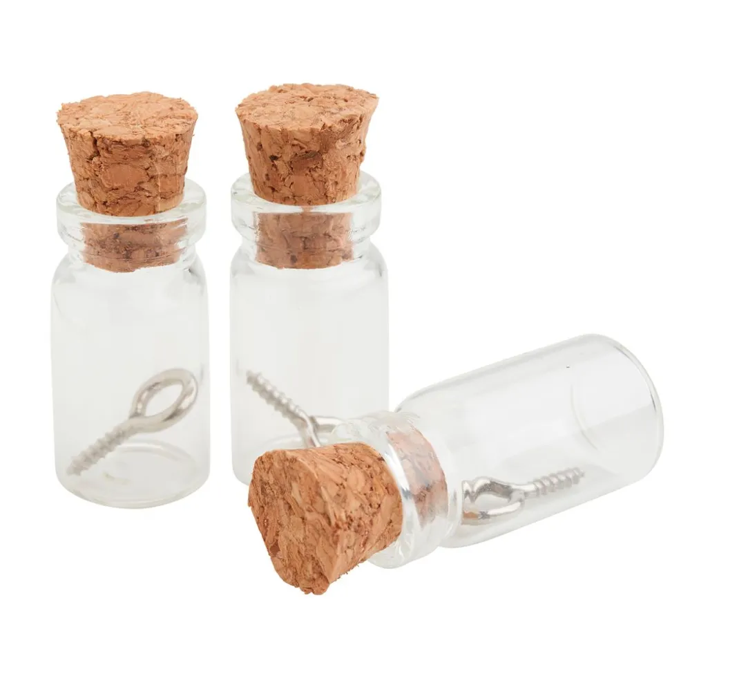 UIT Scrapbooking|Anhänger & Charms>Anhänger Glasflasche