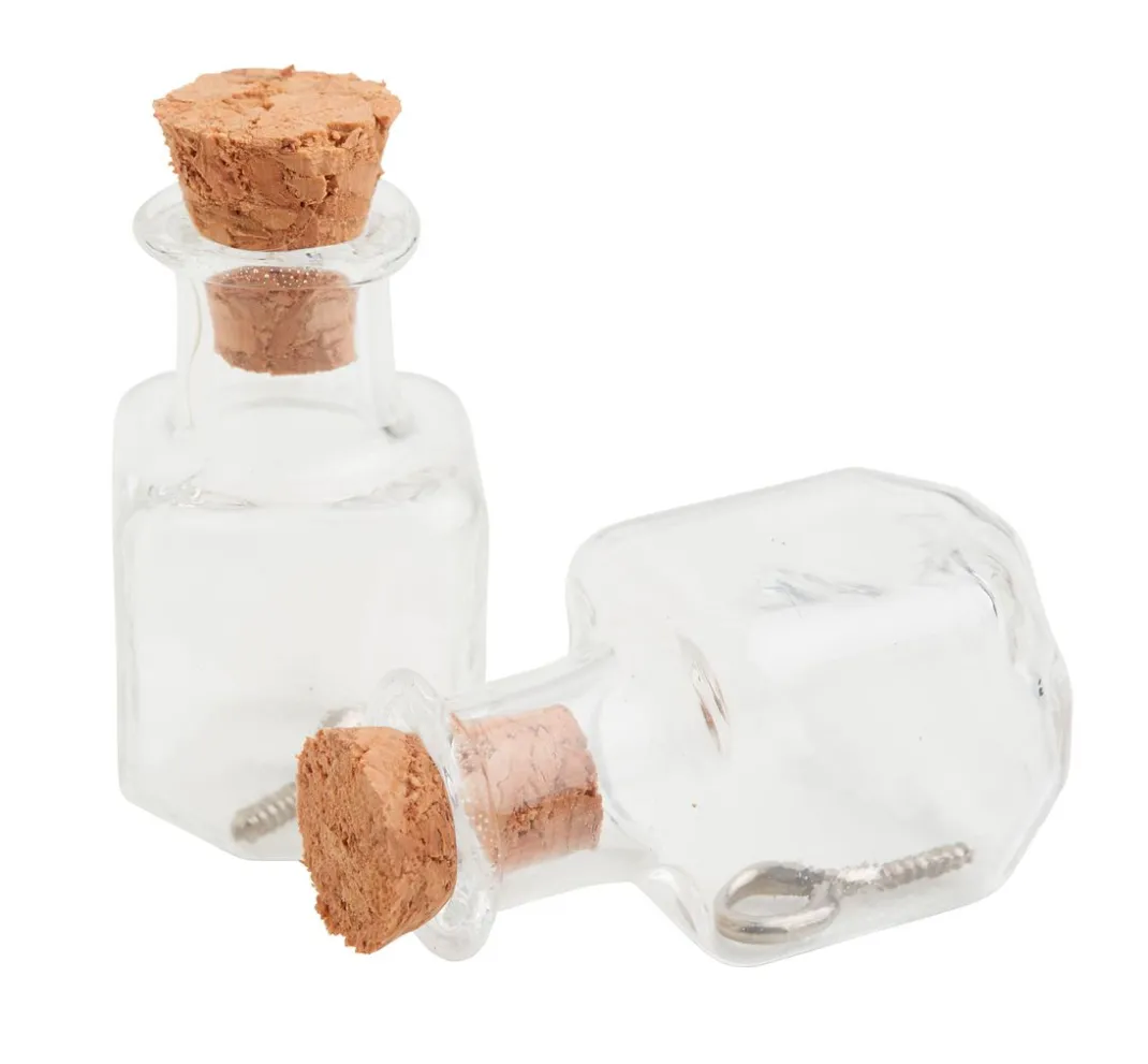 UIT Scrapbooking|Anhänger & Charms>Anhänger Glasflasche