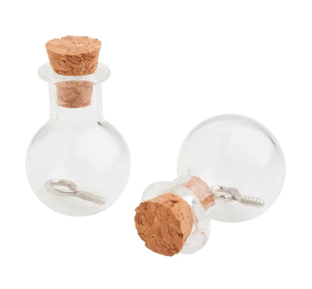UIT Scrapbooking|Anhänger & Charms>Anhänger Glasflasche