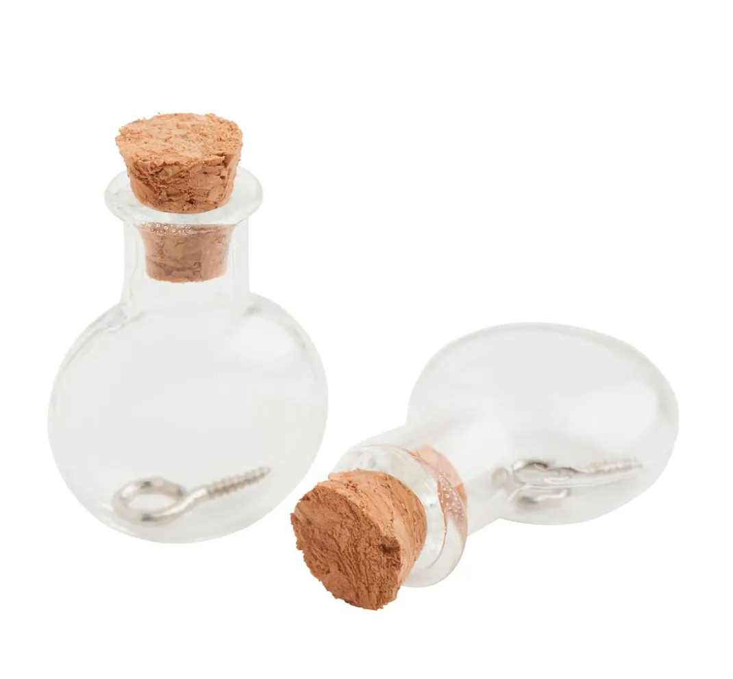 UIT Scrapbooking|Anhänger & Charms>Anhänger Glasflasche