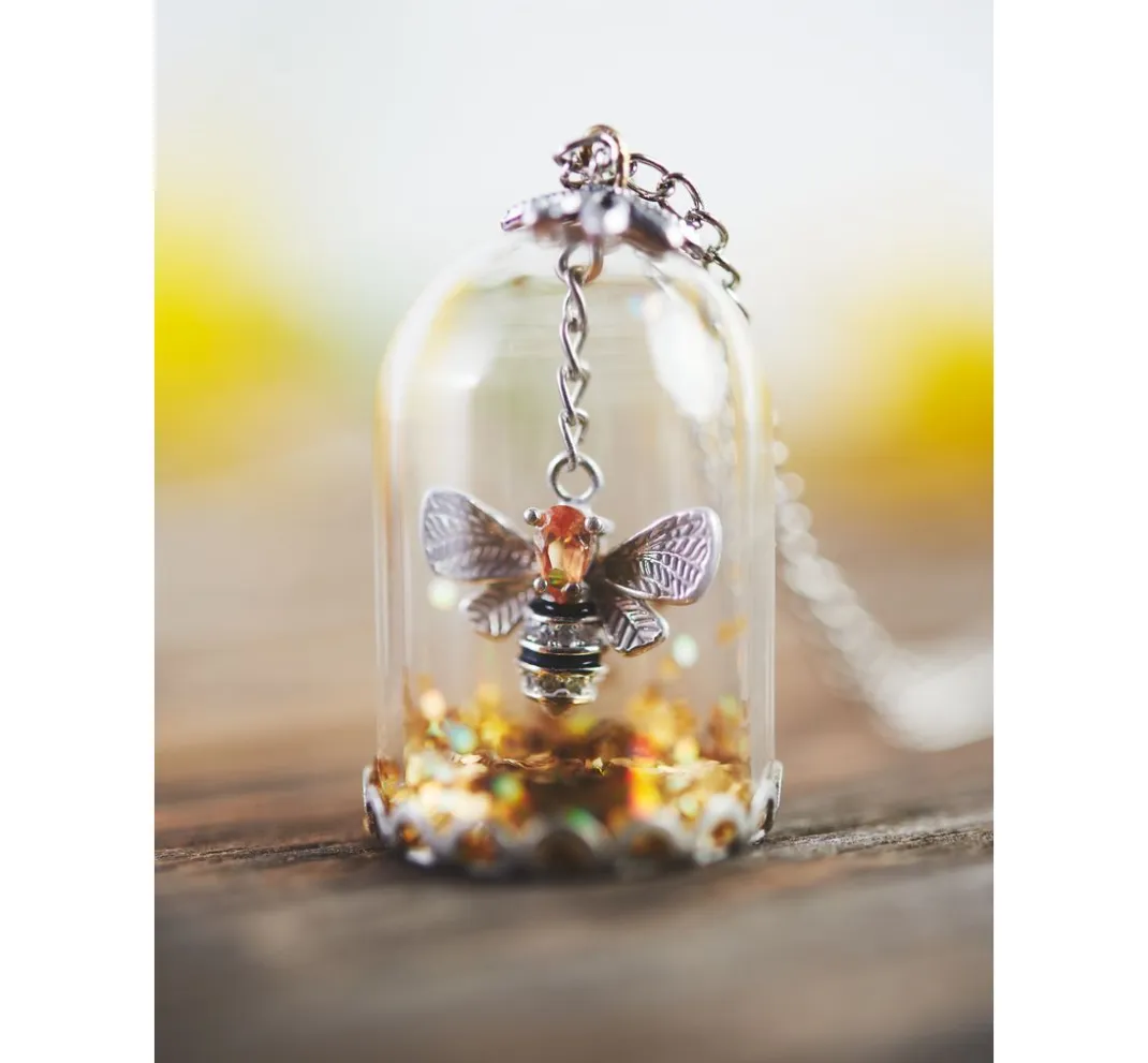 UIT Anhänger & Charms>Anhänger "Glasglocke", 2-teilig