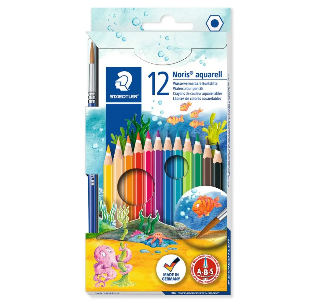 Kinder STAEDTLER Stifte & Marker|Aquarell>Aquarell Buntstifte, Noris Club