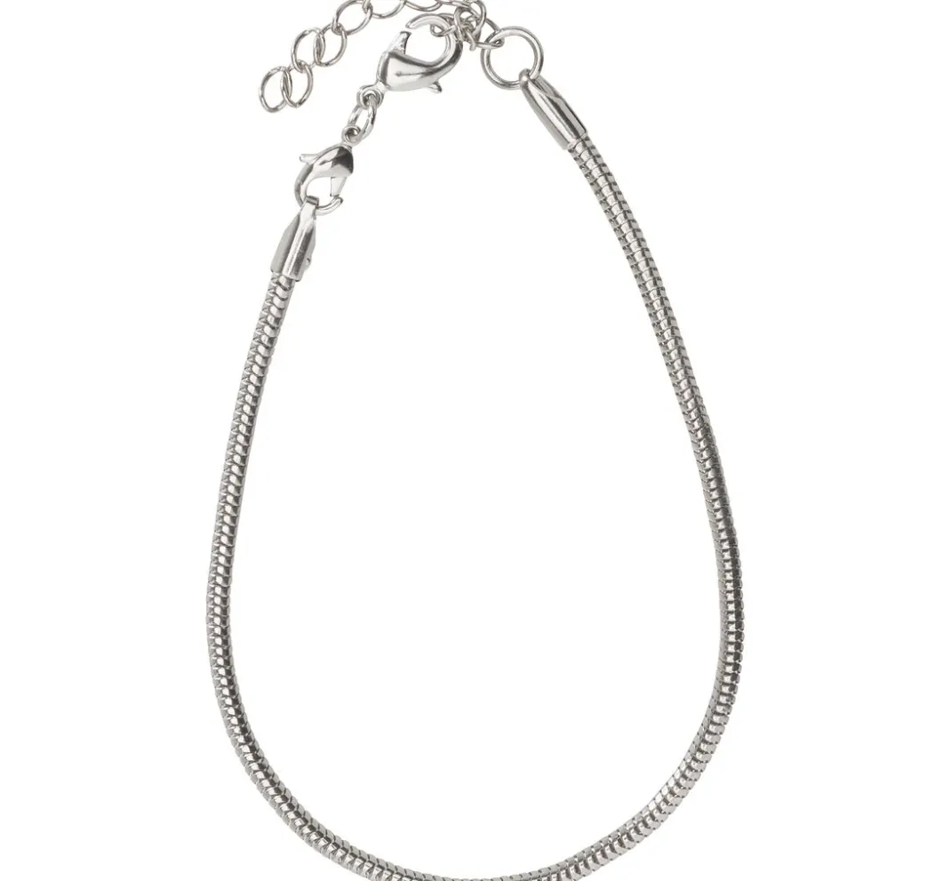 UIT Armbänder>Armband mit Regulierungskettchen "Platin"