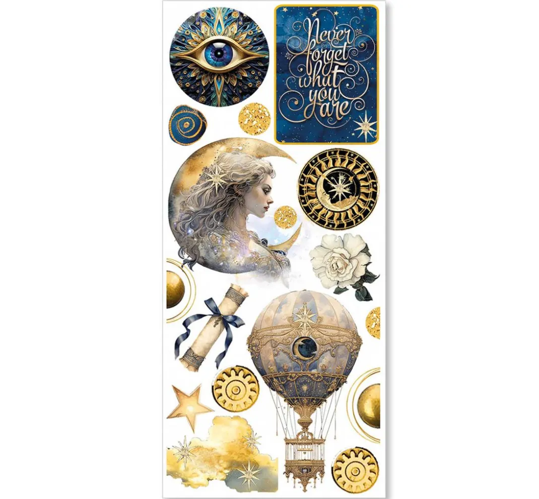 Ciao Bella Scrapbooking|Kartengestaltung>Art Stickers "Celestial"