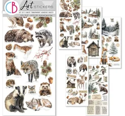 Ciao Bella Scrapbooking|Kartengestaltung>Art Stickers "Forest Tales"