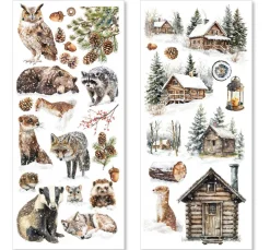 Ciao Bella Scrapbooking|Kartengestaltung>Art Stickers "Forest Tales"