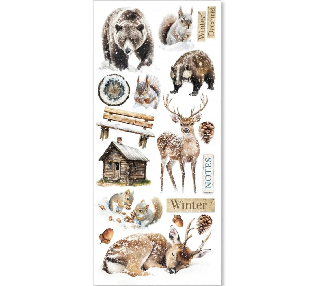 Ciao Bella Scrapbooking|Kartengestaltung>Art Stickers "Forest Tales"