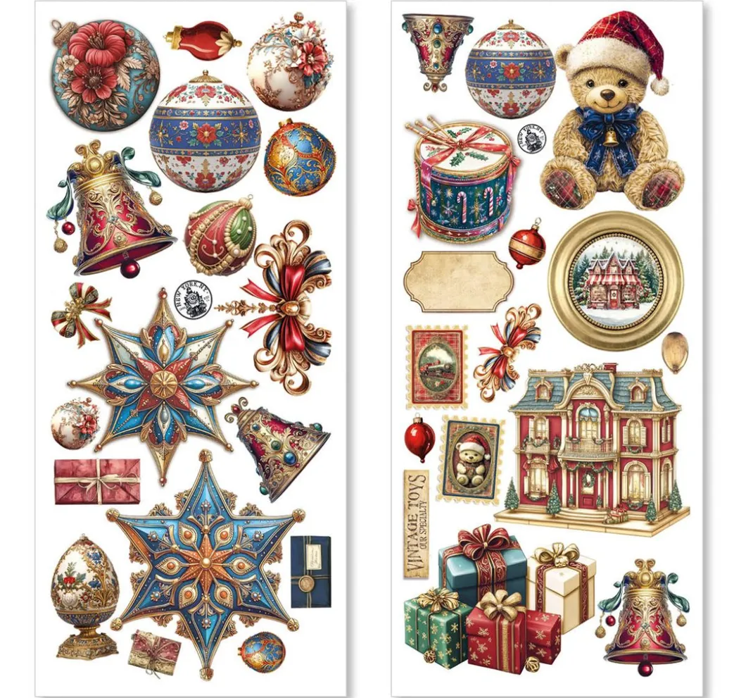 Ciao Bella Sticker & Klebebänder|Scrapbooking>Art Stickers "Toy Shop"