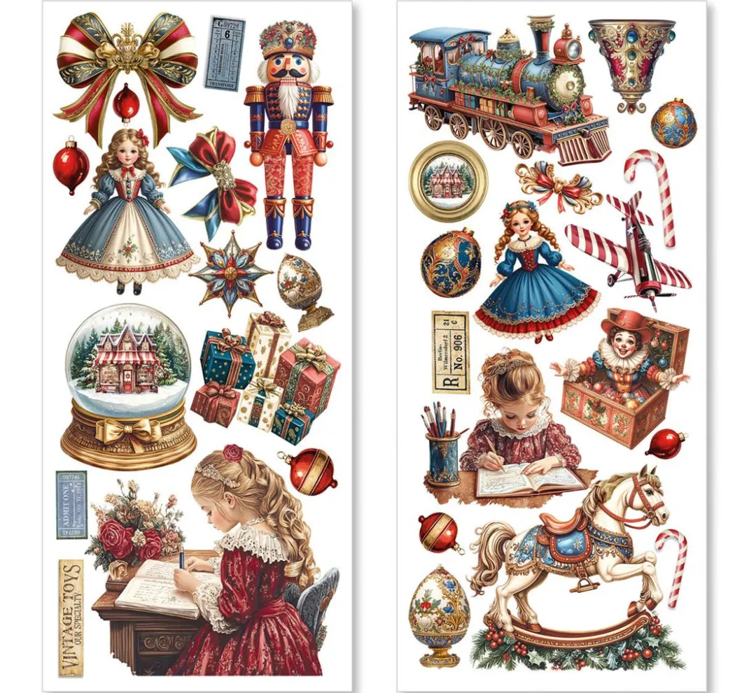 Ciao Bella Sticker & Klebebänder|Scrapbooking>Art Stickers "Toy Shop"