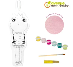 Kinder My Mandarine Malsets|Weitere Geschenkideen Für Kinder>Ausmalpuppe Friends to Paint "Frosch Georgette"