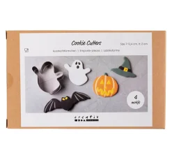 Kinder creativ company Modellier-Werkzeuge|Backen>Ausstechformen-Set "Happy Halloween"