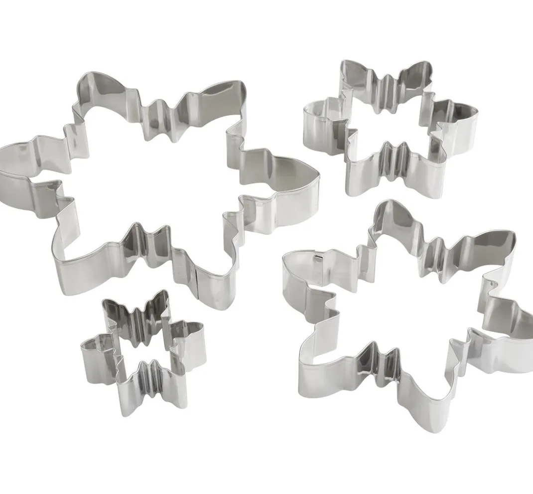 Kinder creativ company Modellier-Werkzeuge|Backen>Ausstechformen-Set "Snowflakes"
