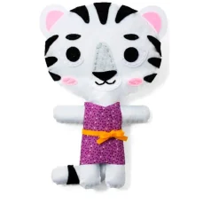 Kinder My Mandarine Näh-Sets|Kuschel- & Wärmetiere>Avenue Mandarine Nähset Maxi Couz'In "Tiger Alyssa"