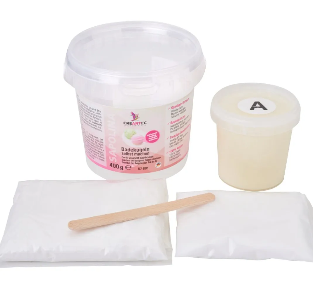 CREARTEC Naturkosmetik|Seifen>Badekugeln, schäumend