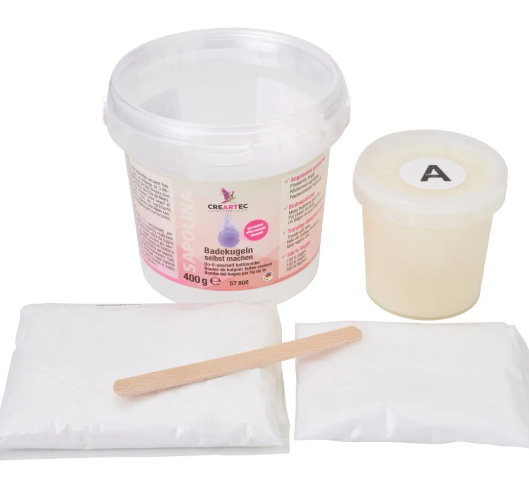CREARTEC Naturkosmetik|Seifen>Badekugeln, sprudelnd