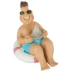HobbyFun Dekofiguren & -Objekte>Bade-Urlauber im Schwimmreif