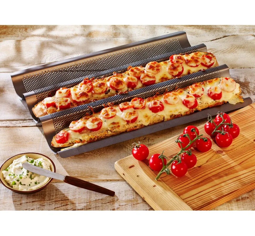 Birkmann Backen>Baguette-Blech "Laib und Seele"