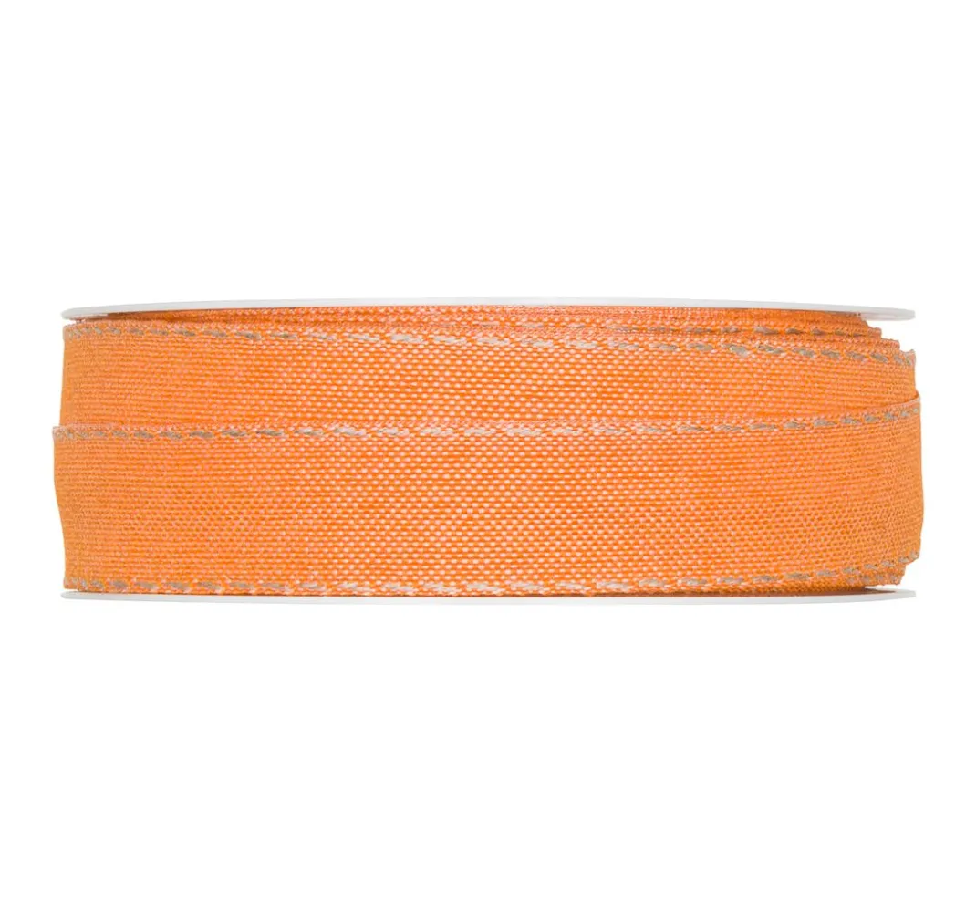 HALBACH Uniband|Geschenk- & Ringelband>Band mit Leinenkante