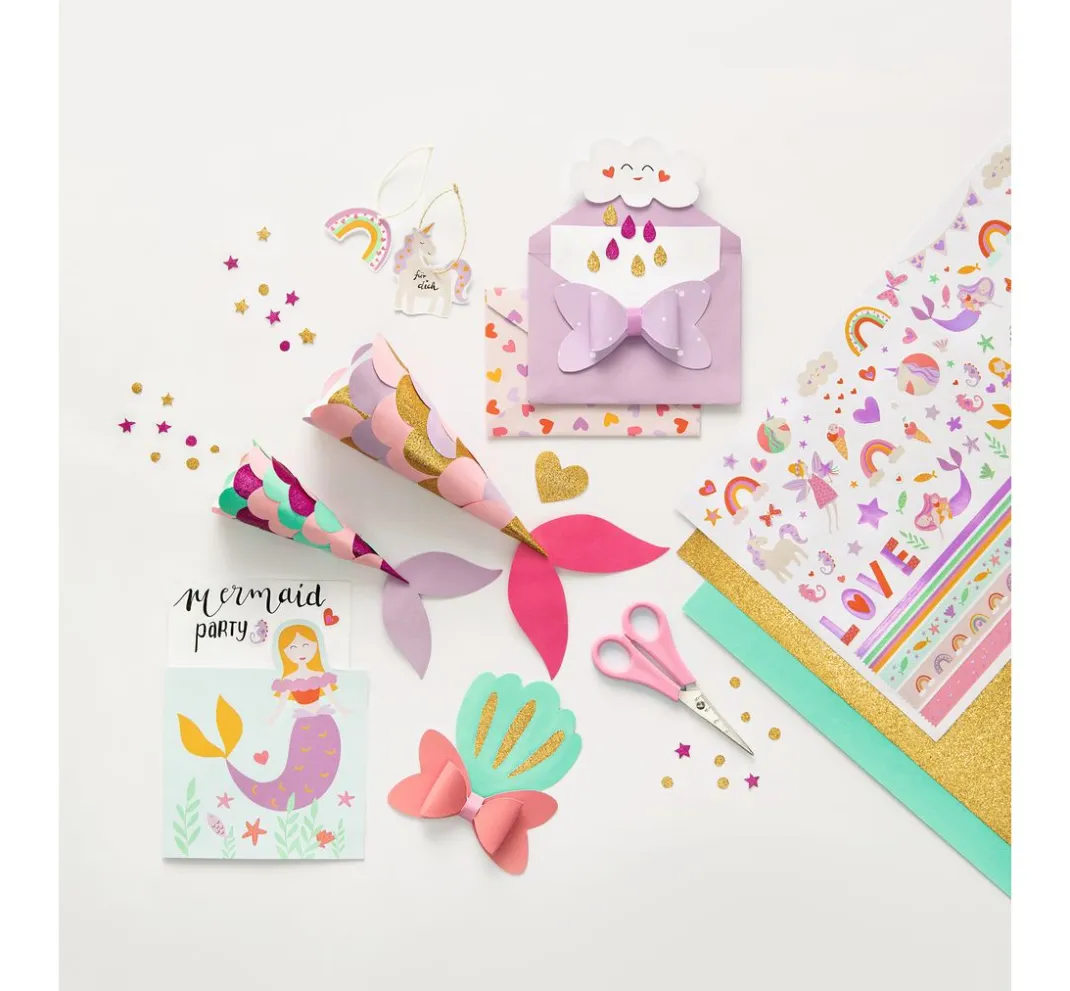 Kinder folia Weitere Geschenkideen Für Kinder|Papier>Bastelblock "Glitter Everywhere"