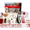 Kinder creativ company Deko-Bastelsets|Weitere Geschenkideen Für Kinder>Bastelbox Wichteltür "Weihnachtsszenen"