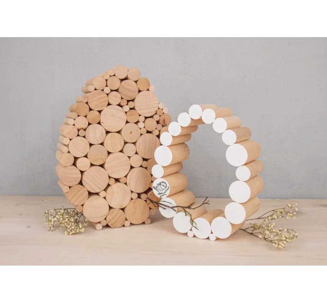 Kinder Rayher Deko-Bastelsets|Holz>Bastelpackung Holz "Rundstäbe"