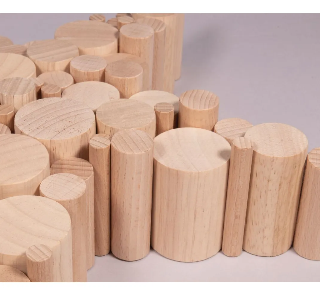 Kinder Rayher Deko-Bastelsets|Holz>Bastelpackung Holz "Rundstäbe"