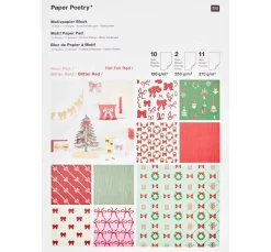 Rico Design Farb- & Motivblöcke>Bastelpapier-Block "Put A Bow On It!"