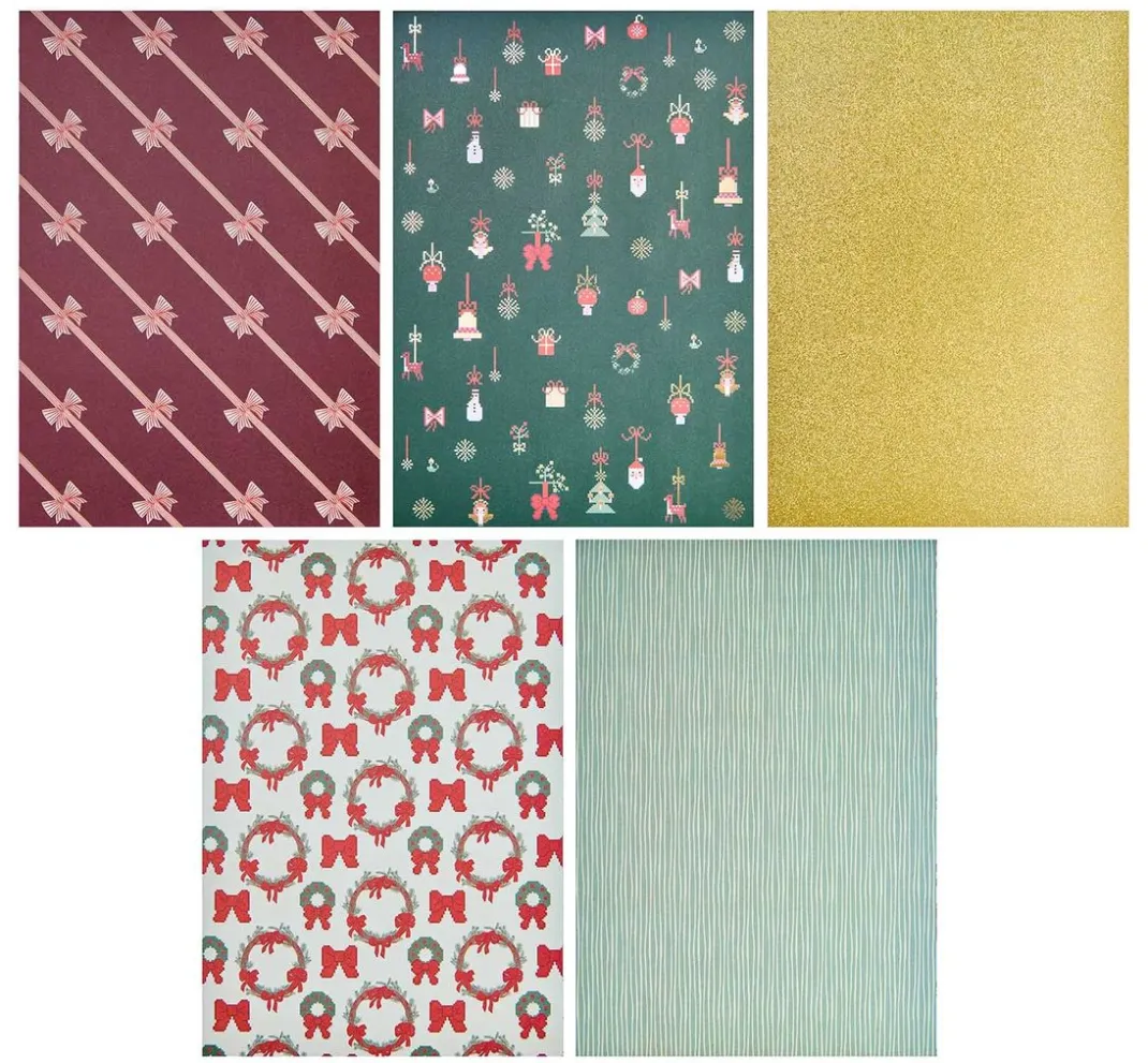 Rico Design Farb- & Motivblöcke>Bastelpapier-Block "Put A Bow On It!"