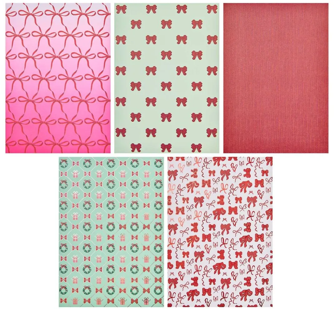 Rico Design Farb- & Motivblöcke>Bastelpapier-Block "Put A Bow On It!"